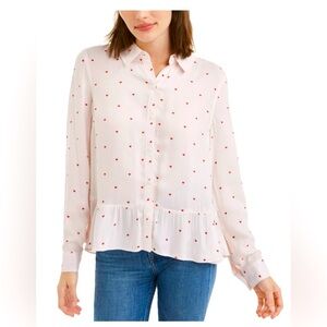 Maison Jules Blouse Long Sleeve Large